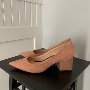 ZARA Pointed Toe Block Heel